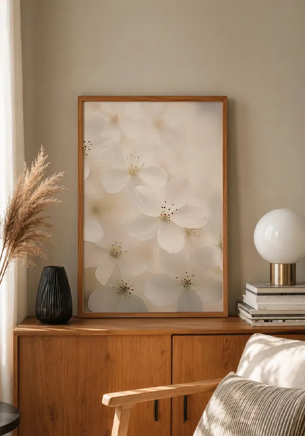 Quadro White Flowers I