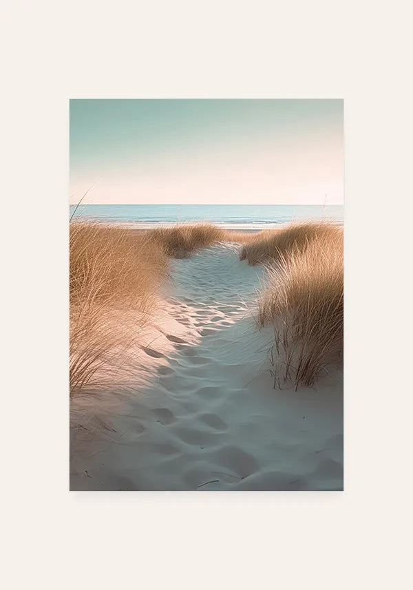 Quadro Praia Caminho na Areia