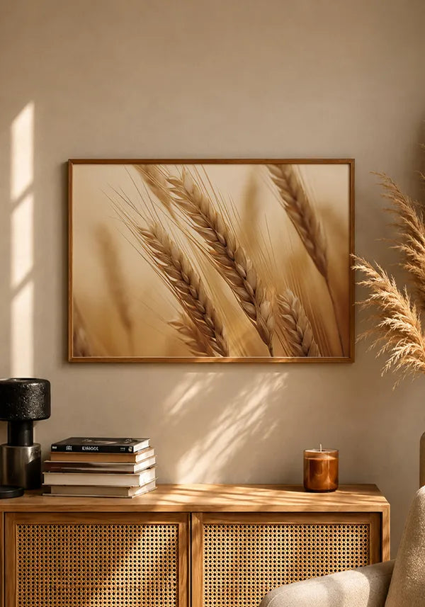 Quadro Ramo de Trigo Horizontal II
