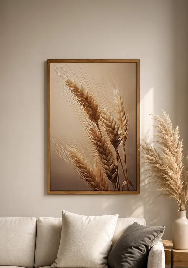 Quadro Decorativo Trigo Seco I