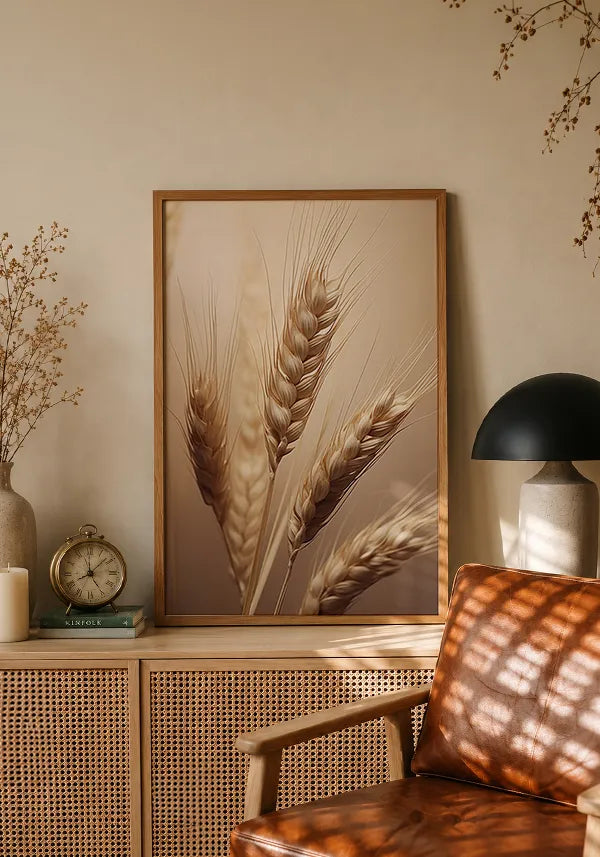 Quadro Decorativo Trigo Seco II