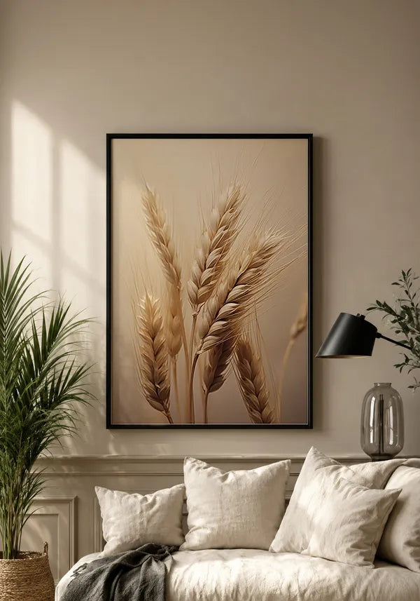 Quadro Decorativo Trigo Seco III
