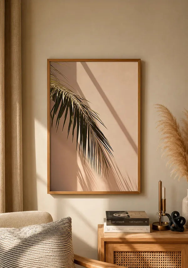 Quadro Folha de Palmeira ao Sol I