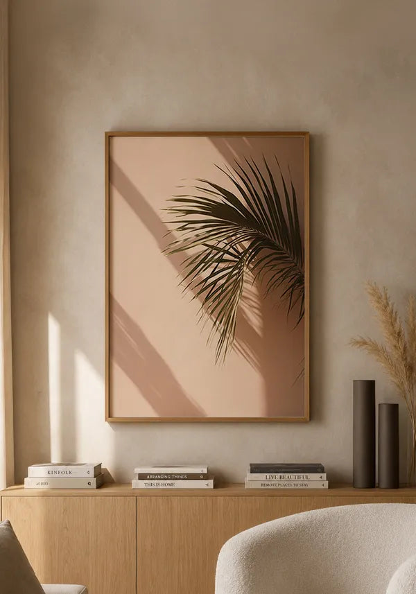 Quadro Folha de Palmeira ao Sol II
