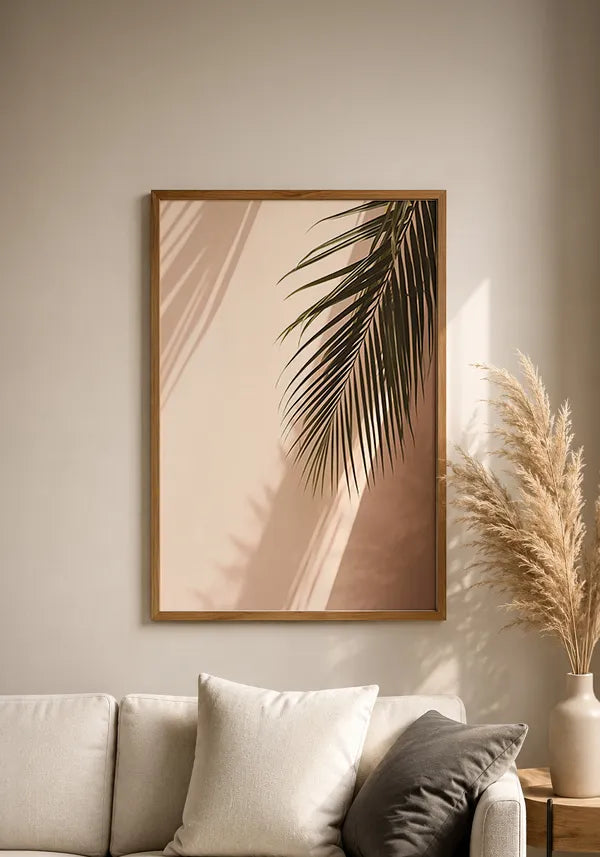 Quadro Folha de Palmeira ao Sol IV
