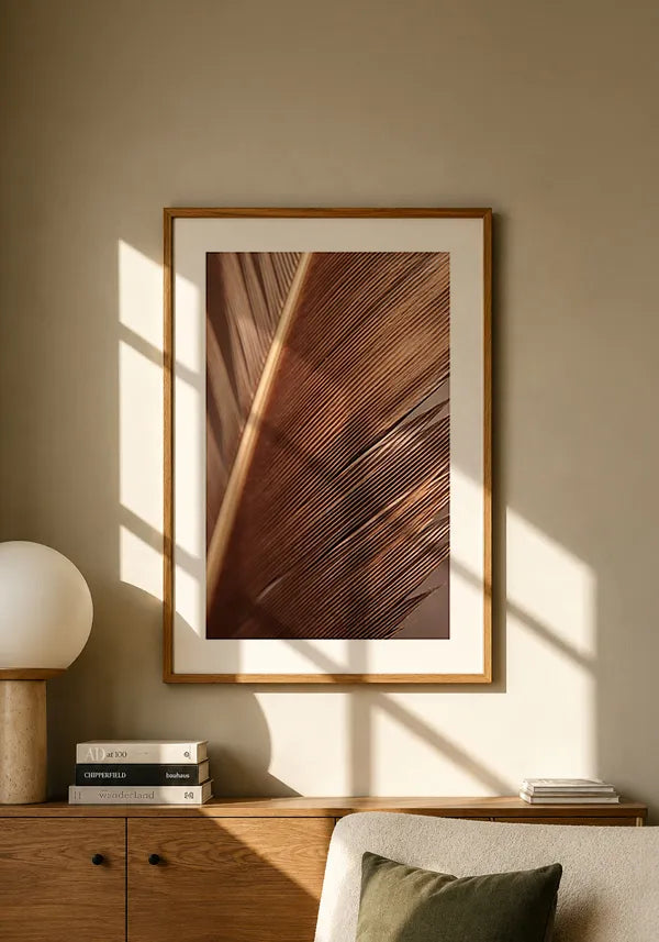 Quadro Pena em Cobre II com Borda