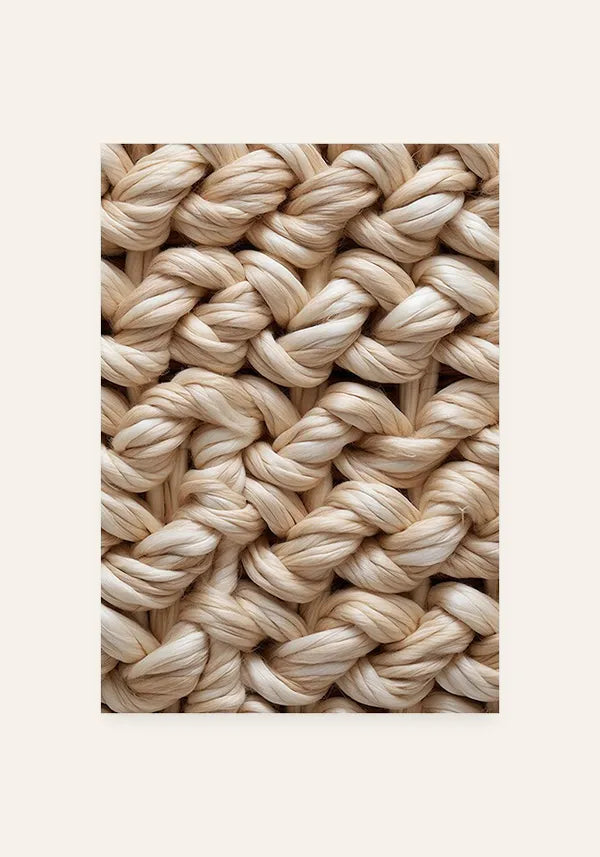 Quadro Sisal Natural Close-up