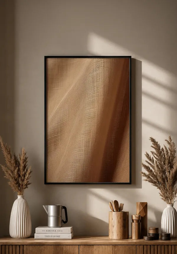 Quadro Tecido Ondulado I