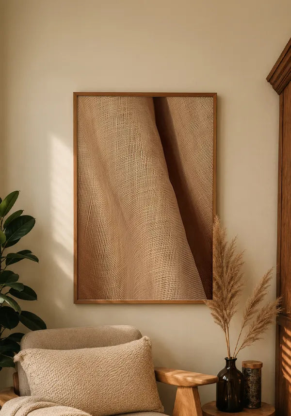Quadro Tecido Ondulado II