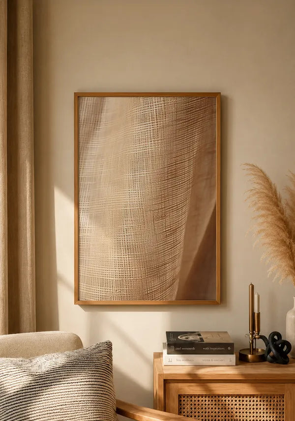 Quadro Tecido Ondulado III