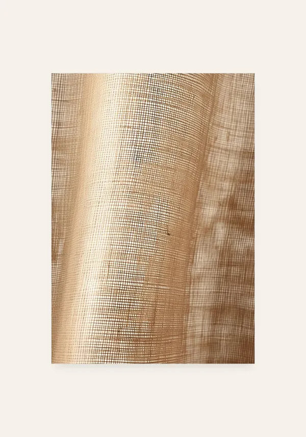 Quadro Tecido Ondulado IV
