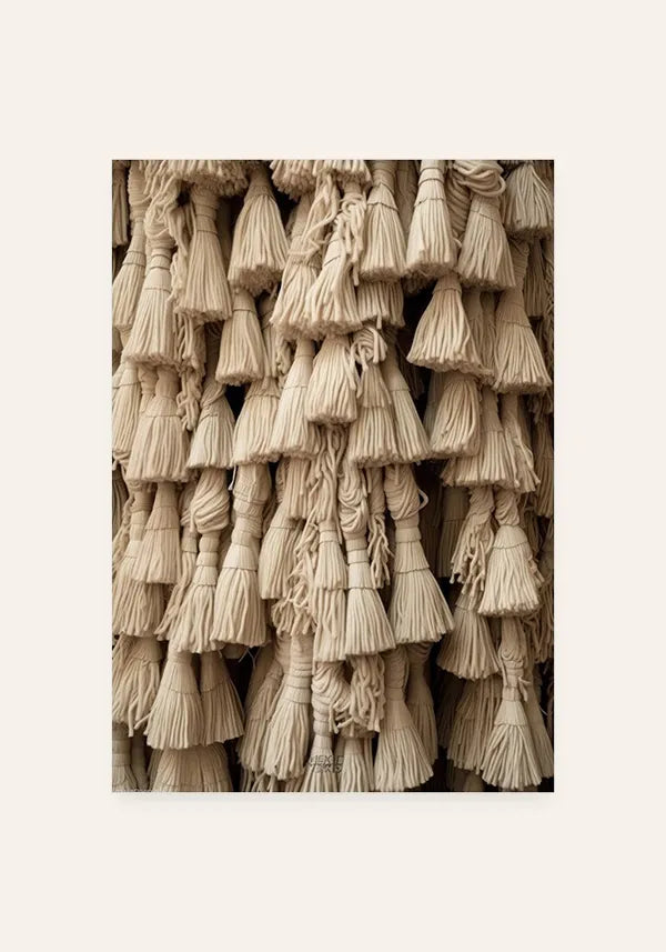 Quadro Tassel Macramê Natural I