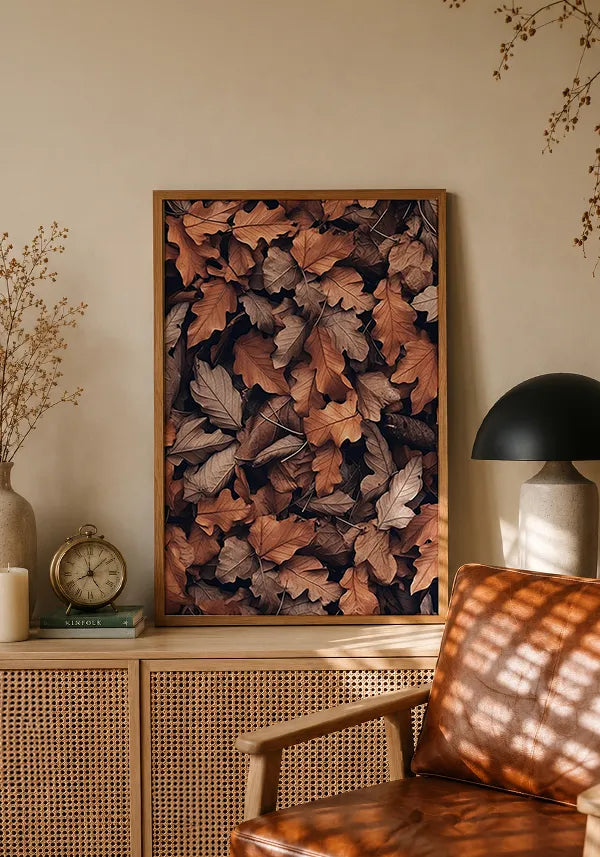 Quadro Folhas no Outono