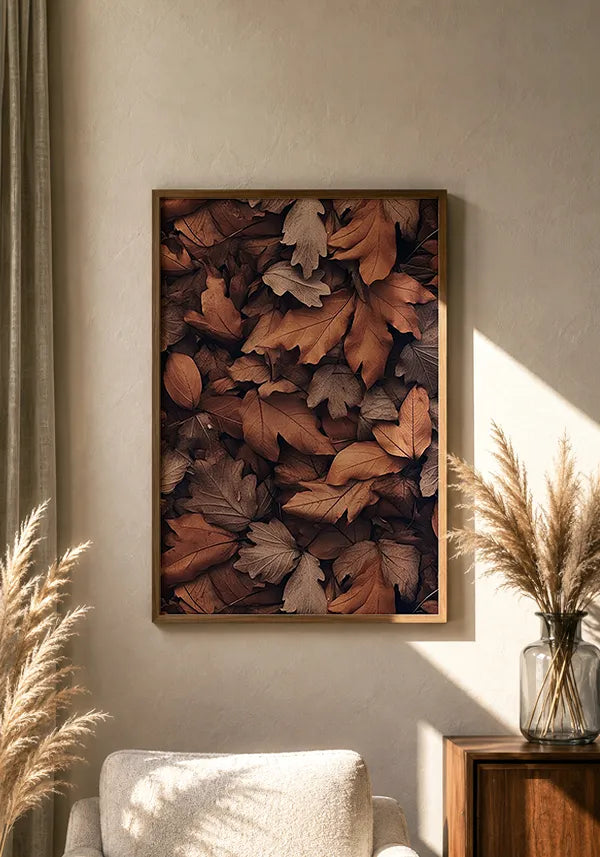 Quadro Folhas Secas no Outono
