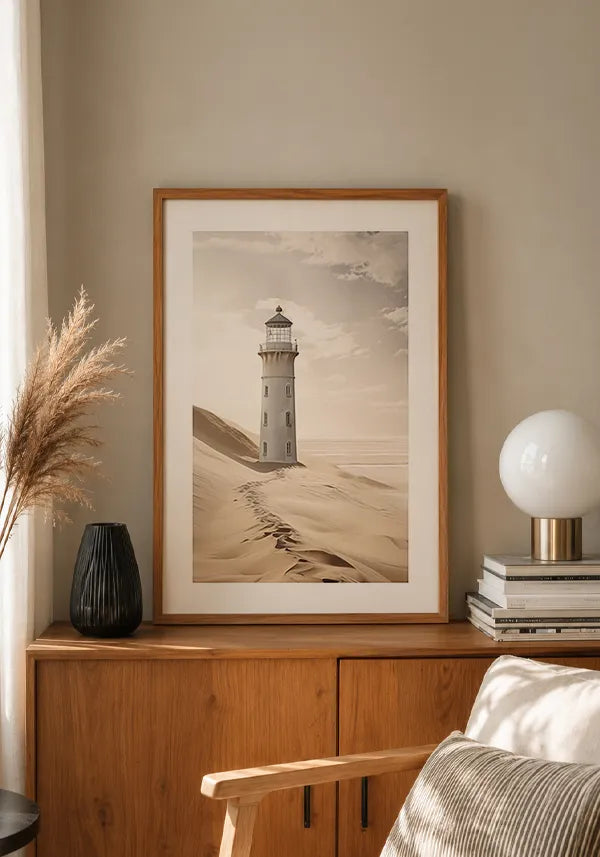 Quadro Decorativo Farol com Borda