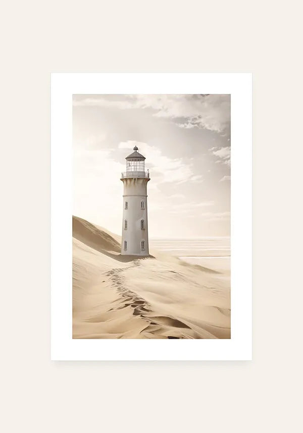 Quadro Decorativo Farol com Borda