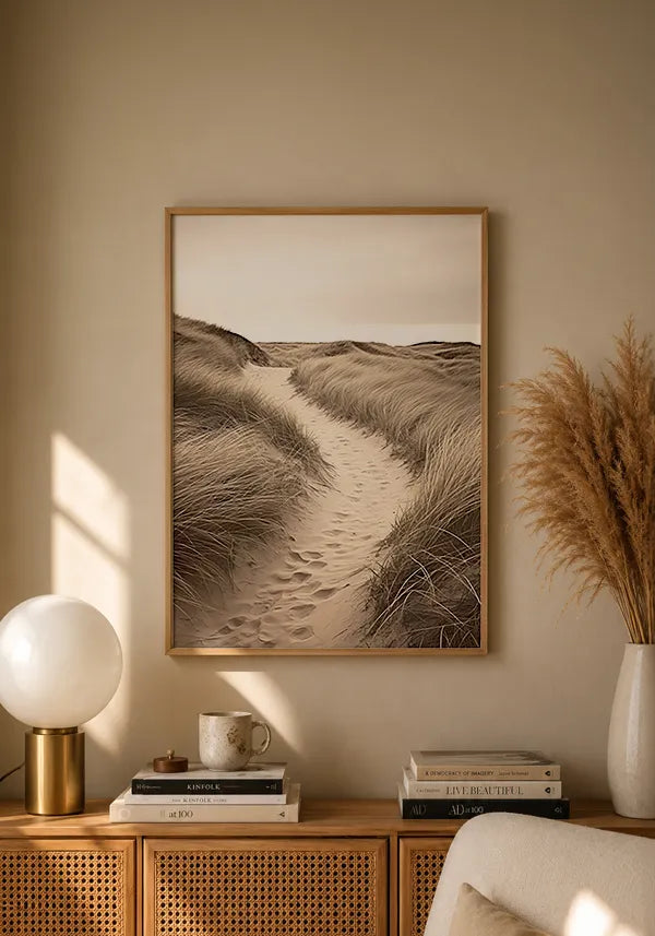 Quadro Caminho na Areia
