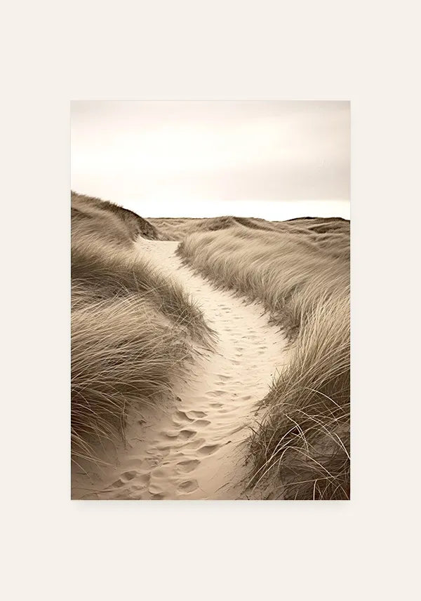 Quadro Caminho na Areia