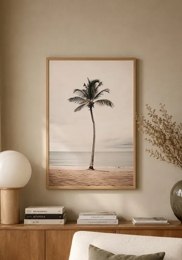 Quadro Coqueiro e Mar