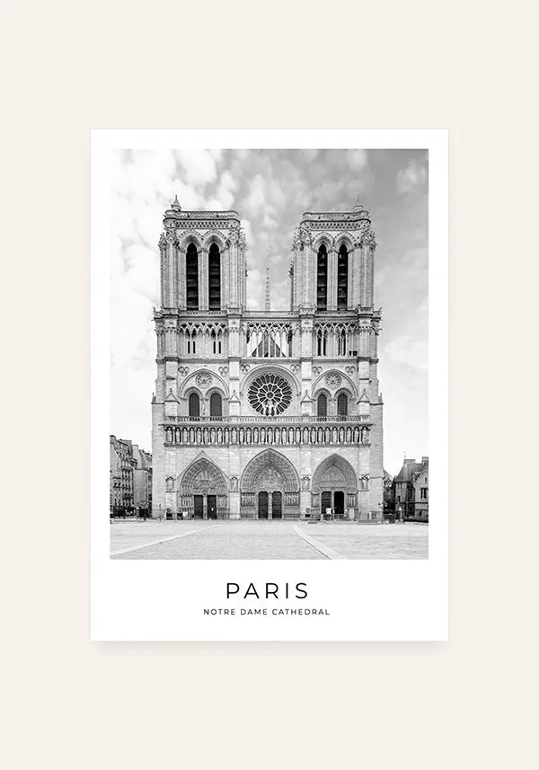 Quadro Catedral de Notre Dame em Paris