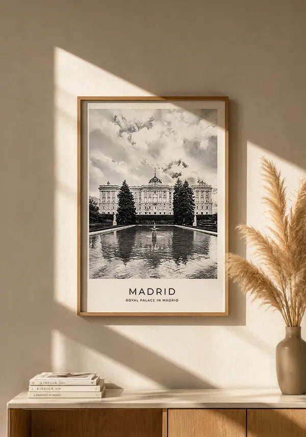 Quadro Palácio Real de Madri Fotografia