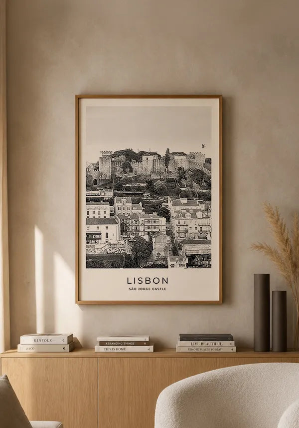 Quadro Decorativo Lisboa Castelo de São Jorge