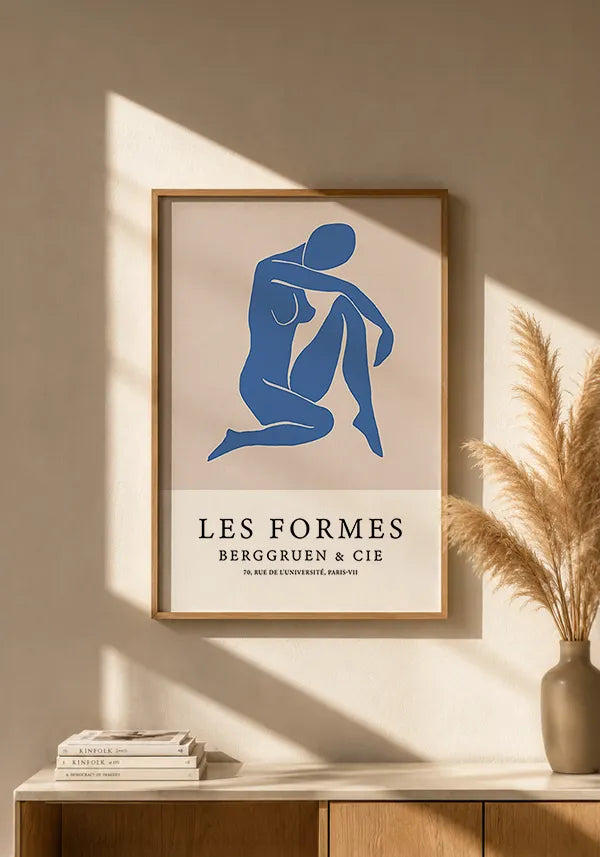 Quadro Matisse Inspired Coleção Linhas Femininas I