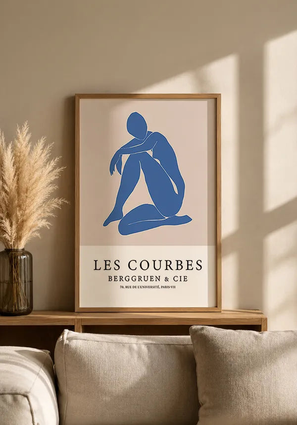 Quadro Matisse Inspired Coleção Linhas Femininas II