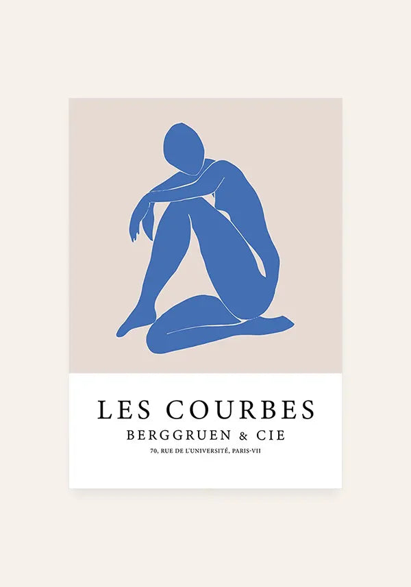 Quadro Matisse Inspired Coleção Linhas Femininas II