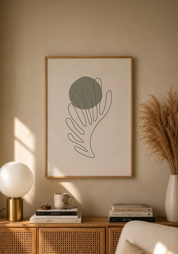 Quadro Matisse Inspired Coleção Verdes I
