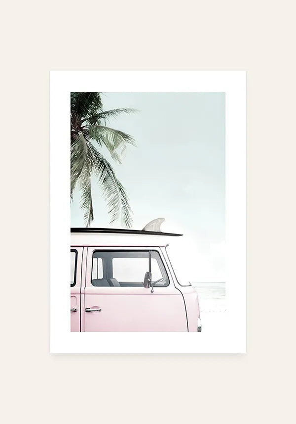Quadro Kombi Surf com Borda