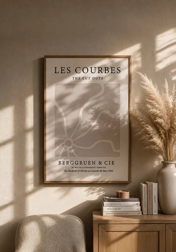 Quadro Matisse Inspired Art Les Courbes I