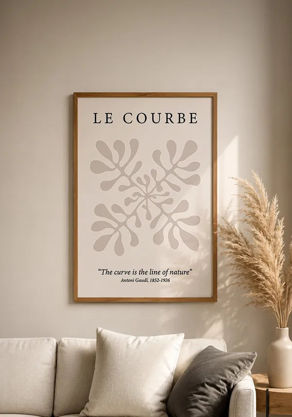 Quadro Matisse Inspired Art Les Courbes III