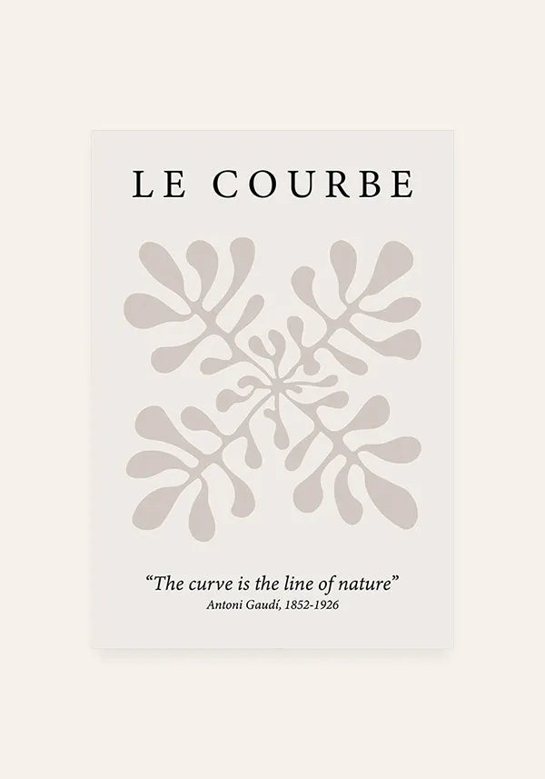 Quadro Matisse Inspired Art Les Courbes III