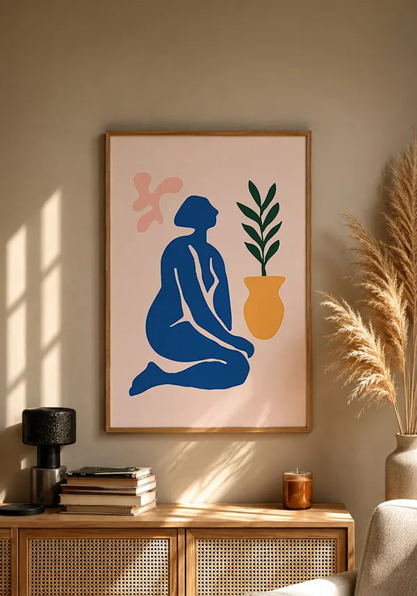Quadro Matisse Inspired Art Brave Woman I