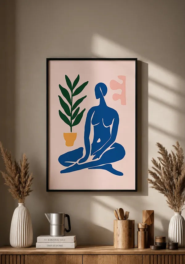 Quadro Matisse Inspired Art Brave Woman II