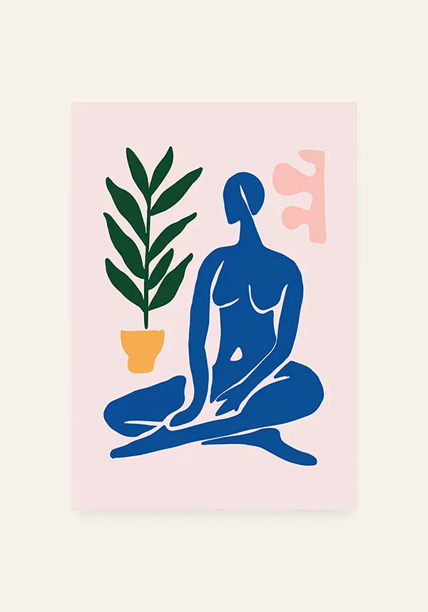 Quadro Matisse Inspired Art Brave Woman II