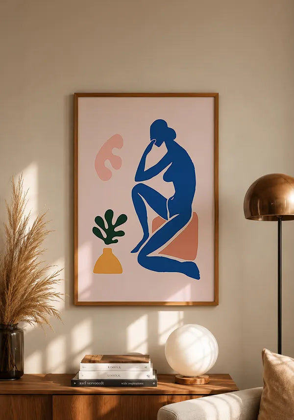 Quadro Matisse Inspired Art Brave Woman III