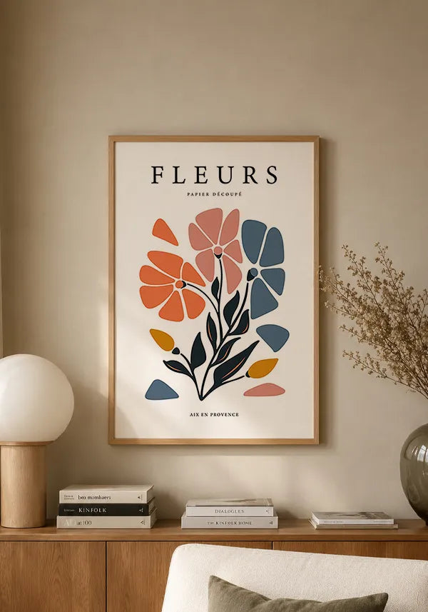 Quadro Matisse Inspired Les Fleurs II