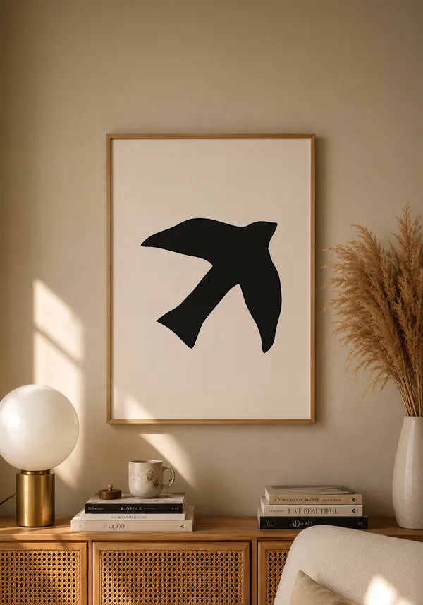 Quadro Matisse Inspired Art O Pássaro