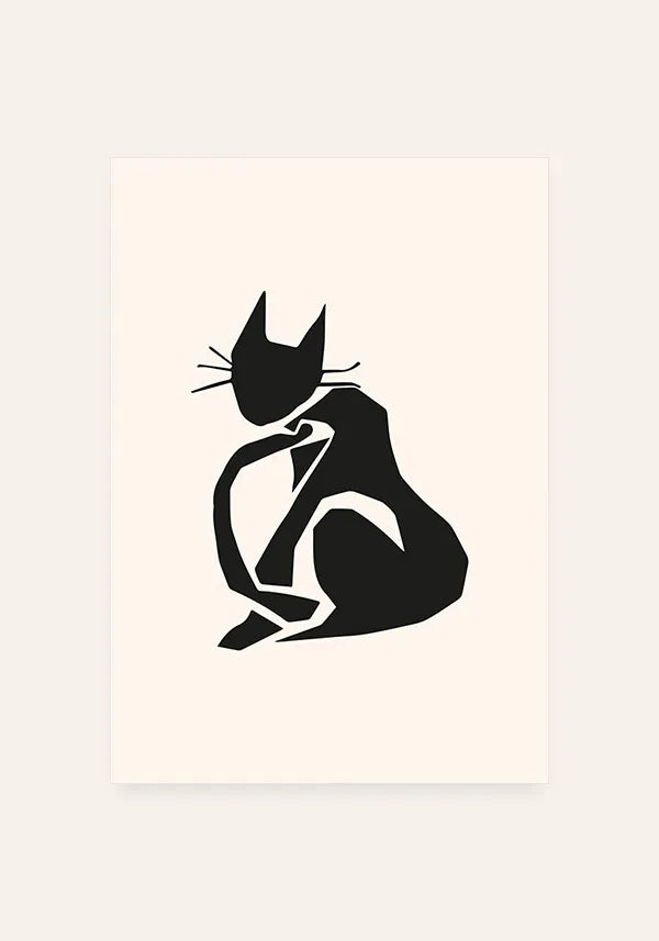 Quadro Matisse Inspired Art O Gato