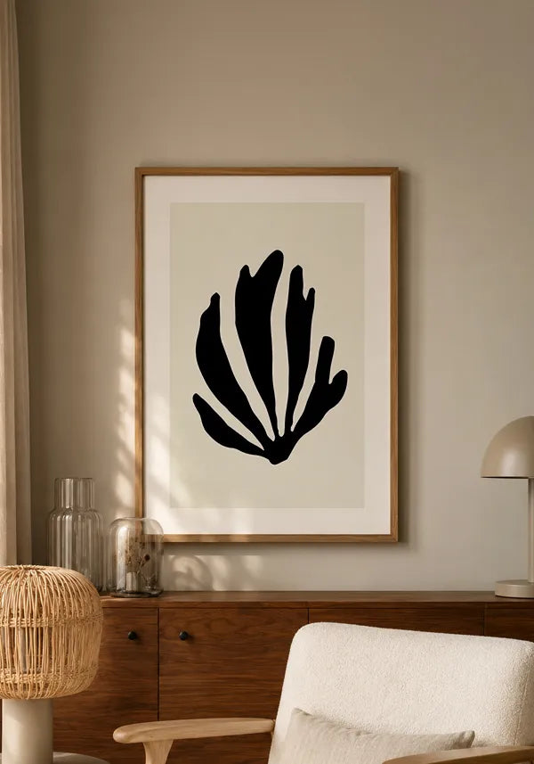 Quadro Matisse Inspired Art Recorte Forma