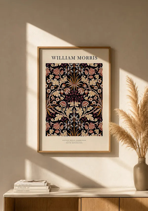 Quadro William Morris Hyacinth Black