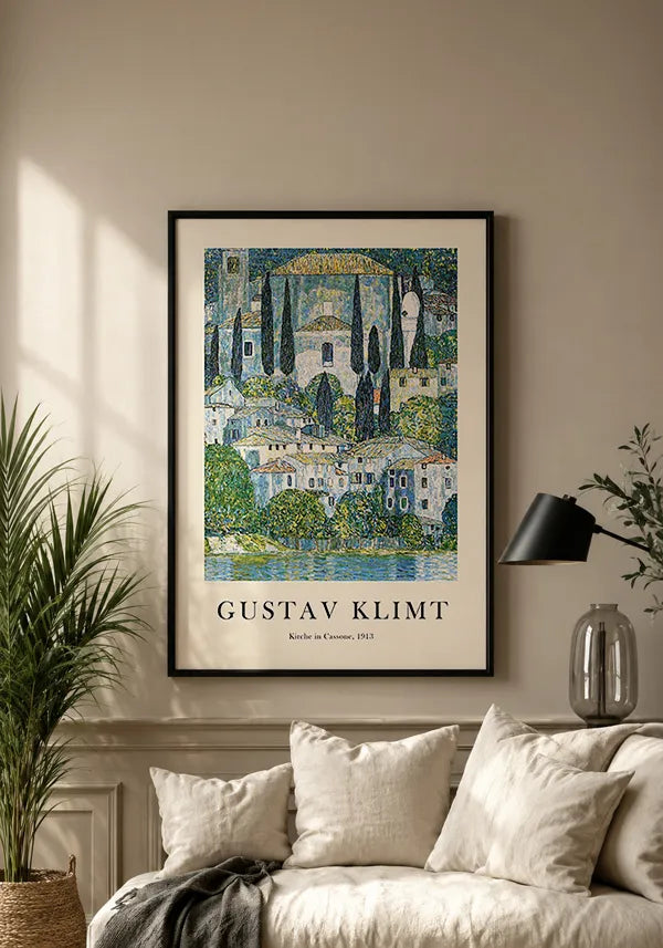Quadro Gustav Klimt Kirche in Cassone