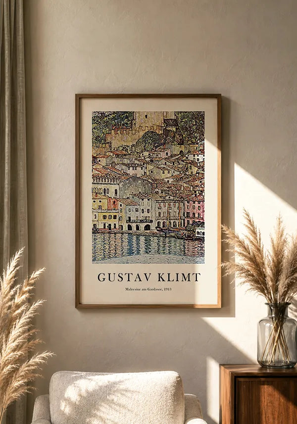 Quadro Gustav Klimt Malcesine am Gardasee