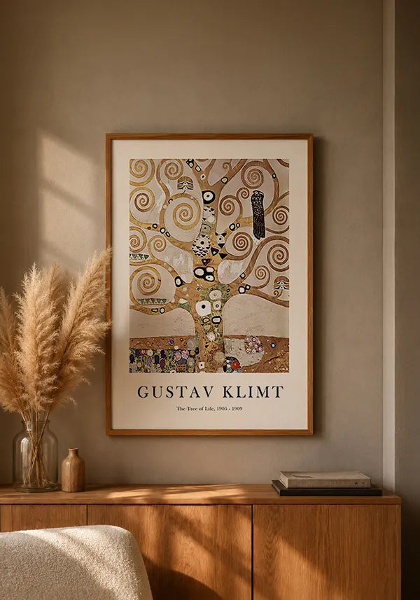 Quadro Gustav Klimt The Tree of Life