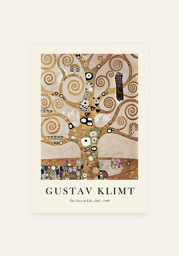 Quadro Gustav Klimt The Tree of Life