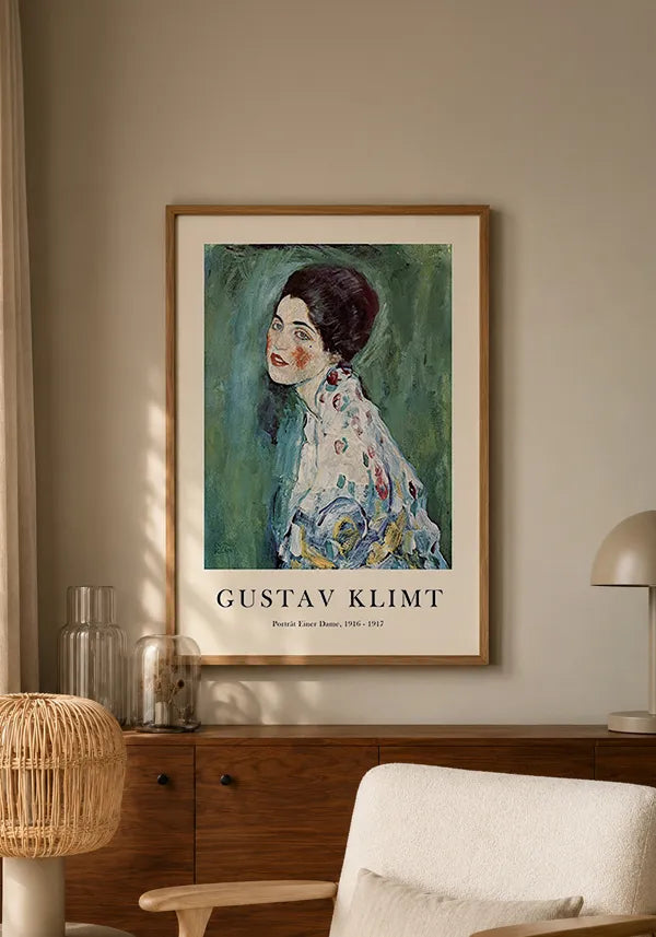 Quadro Gustav Klimt Portrait of a Lady