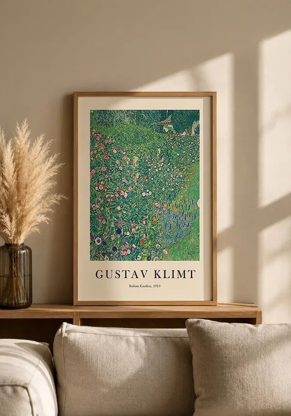 Quadro Gustav Klimt Italian Garden