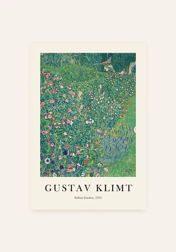 Quadro Gustav Klimt Italian Garden